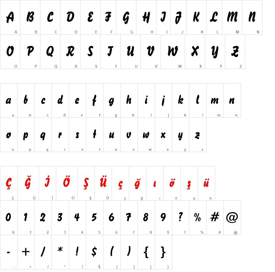 Brush738 BT font